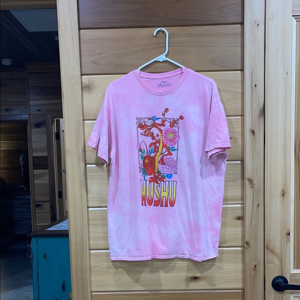 Disney Pink Mushu Graphic Tee